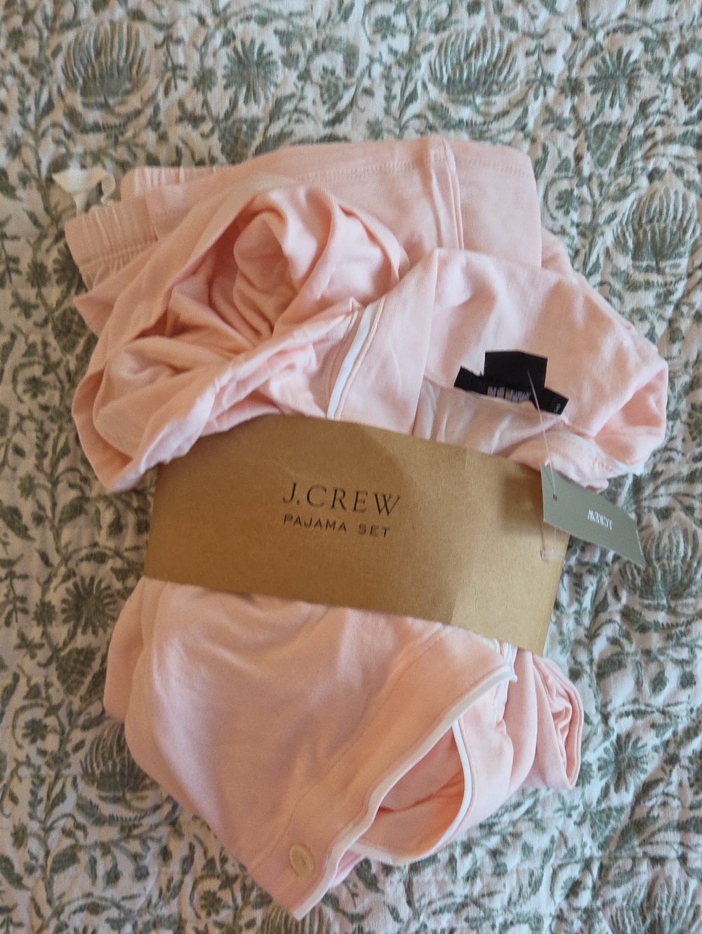 J. Crew Women's Pajama Set - Pale Pink